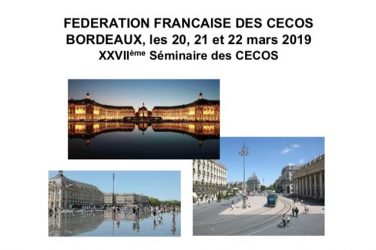 XXVIIème Séminaire des CECOS